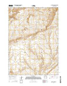 Coyote Springs 2015 topographic map thumbnail