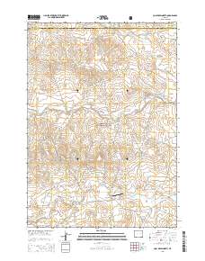 Coal Draw North 2015 topographic map thumbnail
