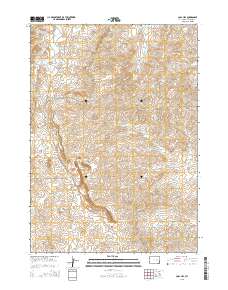 Coal Hill 2015 topographic map thumbnail