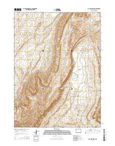 Coal Mine Ridge 2015 topographic map thumbnail