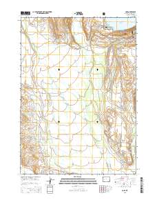 Cora 2015 topographic map thumbnail