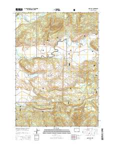 Davis Hill 2015 topographic map thumbnail