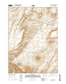 Buzzard Ranch 2015 topographic map thumbnail