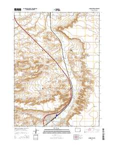 Chugwater 2015 topographic map thumbnail