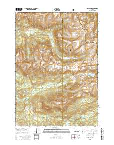 Crater Lake 2015 topographic map thumbnail