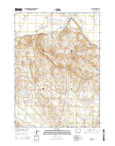 Daniel 2015 topographic map thumbnail