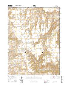 Browns Hill 2015 topographic map thumbnail