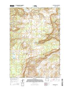 Crystal Falls 2015 topographic map thumbnail