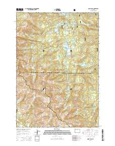 Dome Lake 2015 topographic map thumbnail