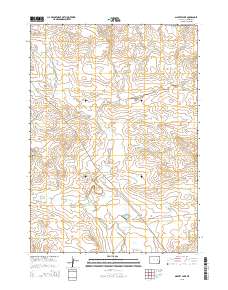 Gilbert Lake 2015 topographic map thumbnail