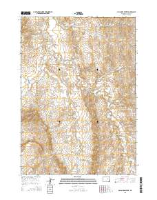 Gillam Draw West 2015 topographic map thumbnail