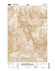 Goff Lake 2015 topographic map thumbnail