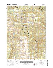 Fish Lake 2015 topographic map thumbnail