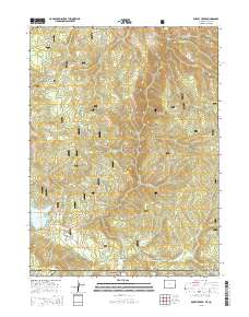 Dudley Creek 2015 topographic map thumbnail