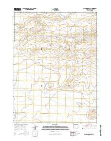 Five Fingers Butte 2015 topographic map thumbnail