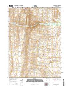 Fontenelle Gap 2015 topographic map thumbnail