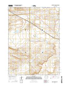 Foote Creek Lake 2015 topographic map thumbnail