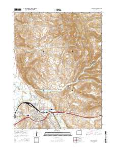 Evanston 2015 topographic map thumbnail
