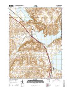 Glendo 2015 topographic map thumbnail