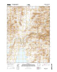 Dodge Ranch 2015 topographic map thumbnail