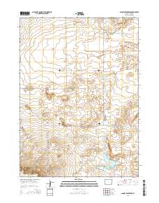 Glomill Reservoir 2015 topographic map thumbnail
