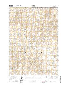 Fourmile Reservoir 2015 topographic map thumbnail