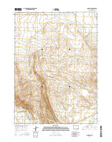 Lander NW 2015 topographic map thumbnail