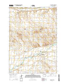 Gould Butte 2015 topographic map thumbnail