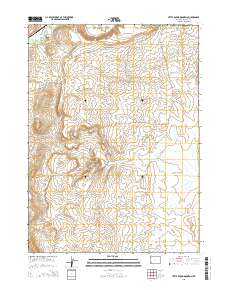 Little Round Mountain 2015 topographic map thumbnail