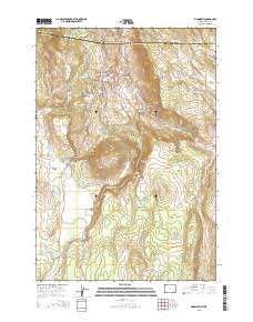Mammoth 2015 topographic map thumbnail