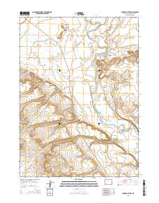Lombard Buttes 2015 topographic map thumbnail