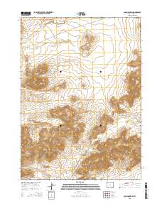 Lone Mountain 2015 topographic map thumbnail