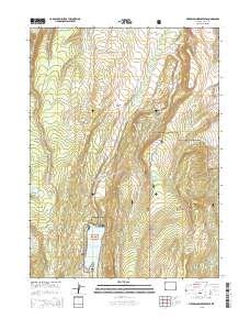 Meeks Cabin Reservoir 2015 topographic map thumbnail