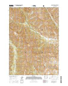 Monument Peak 2015 topographic map thumbnail