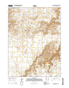 Monument Valley 2015 topographic map thumbnail