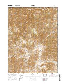Moonshine Peak 2015 topographic map thumbnail