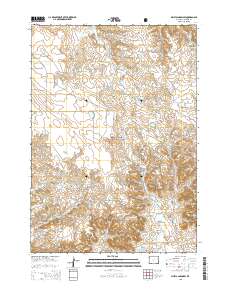 Piney Canyon SW 2015 topographic map thumbnail