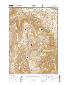 Phelps Mountain 2015 topographic map thumbnail