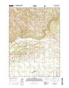 Kismet Peak 2015 topographic map thumbnail
