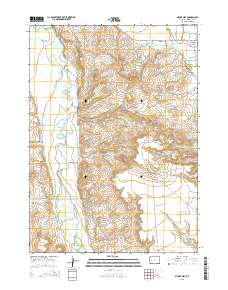 Mount Airy 2015 topographic map thumbnail