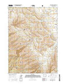 Mount Arter SE 2015 topographic map thumbnail