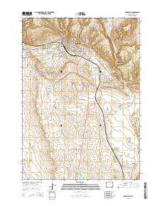 Newcastle 2015 topographic map thumbnail