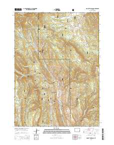 Mount Thompson 2015 topographic map thumbnail