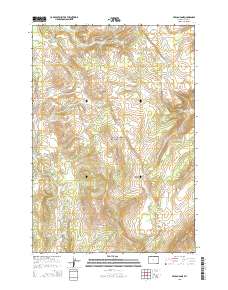 Pelican Cone 2015 topographic map thumbnail