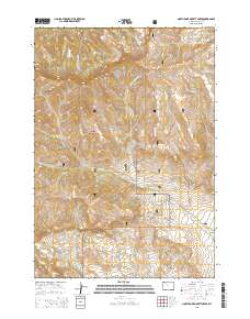 North Fork Pickett Creek 2015 topographic map thumbnail
