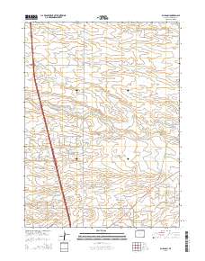 P O Ranch 2015 topographic map thumbnail