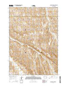 Packsaddle Creek 2015 topographic map thumbnail