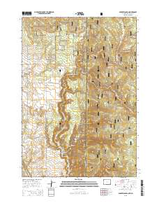 Parmlee Canyon 2015 topographic map thumbnail