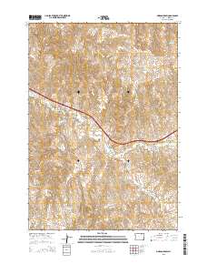 Morgan Draw 2015 topographic map thumbnail