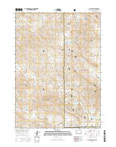 Oat Creek 2015 topographic map thumbnail